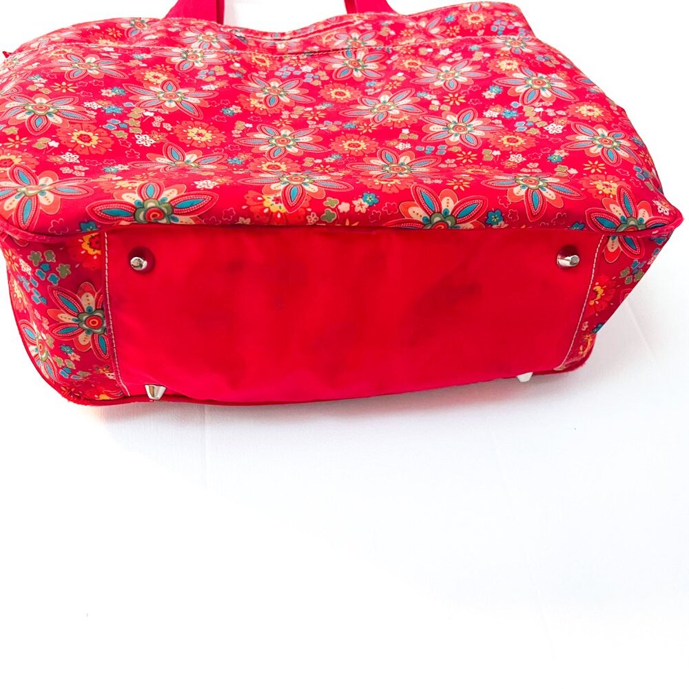 Hadaki Tennis Floral Tote Shoulder Bag - Picture 7 of 16